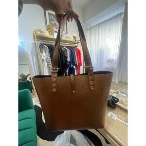 Mohop Copper Metallic Vegan Leather Tote Bag Handmade Sustainable Designer Purse